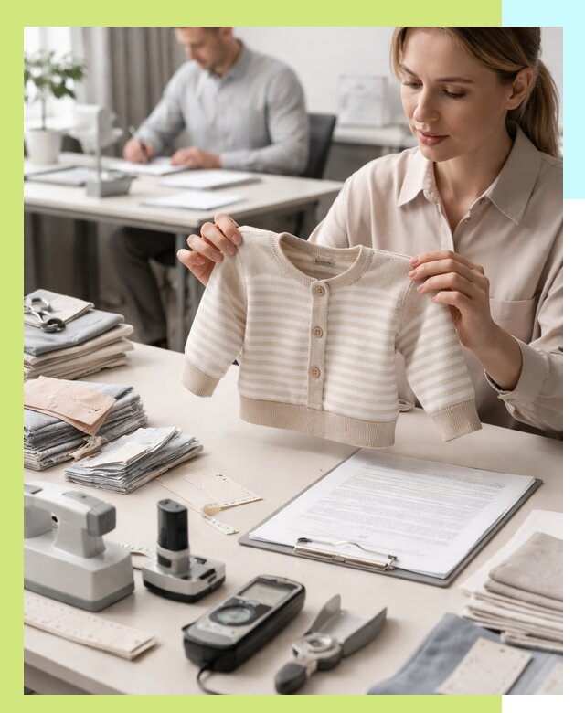 Сертификация детской одежды и текстильных изделий в Октябрьском