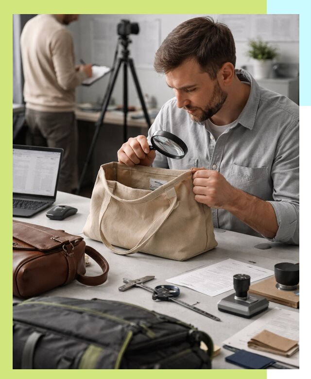 Сертификация сумок в Октябрьском, оформление и получение сертификатов