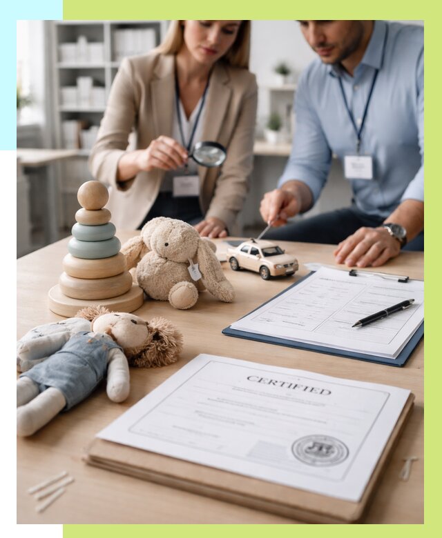 Сертификация игрушек в Октябрьском от 12428 р. | Алешин-Ктб