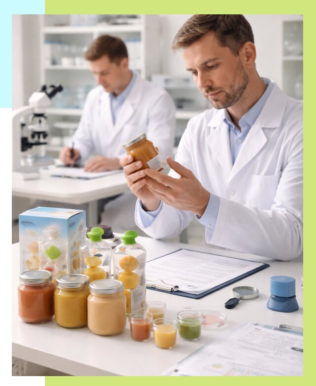 Сертификация детского питания в Октябрьском от 31071 р. | Алешин-Ктб