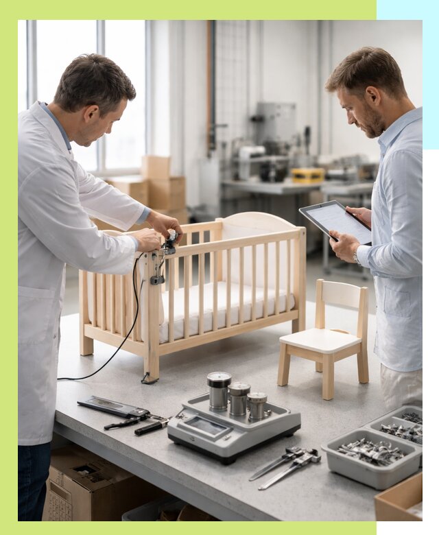 Сертификация детской мебели и проверка безопасности в Октябрьском