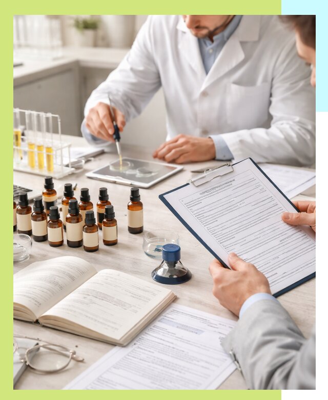 Сертификация эфирных масел и документация качества в Октябрьском