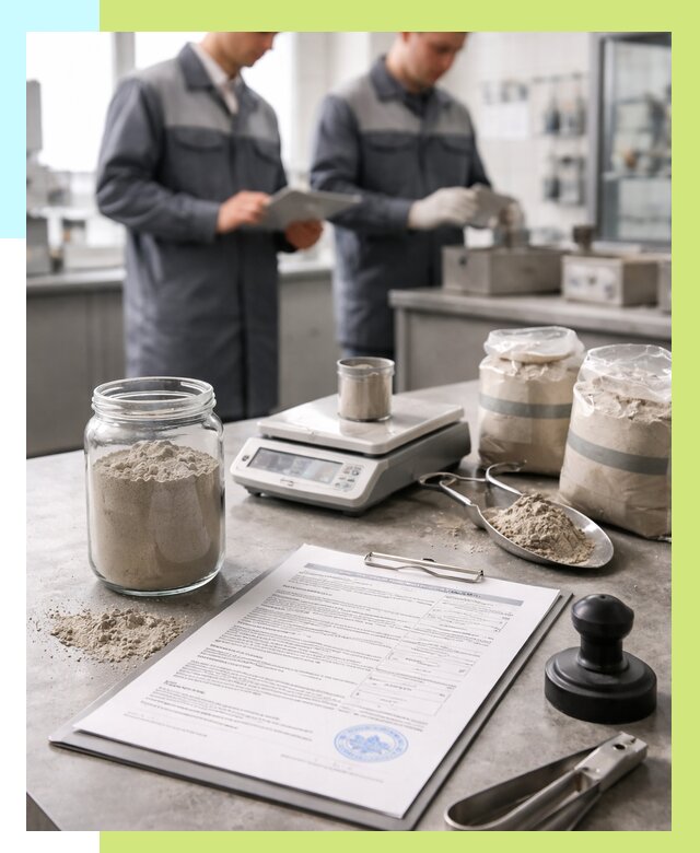 Сертификация цемента в Октябрьском от 20714 р. | Алешин-Ктб