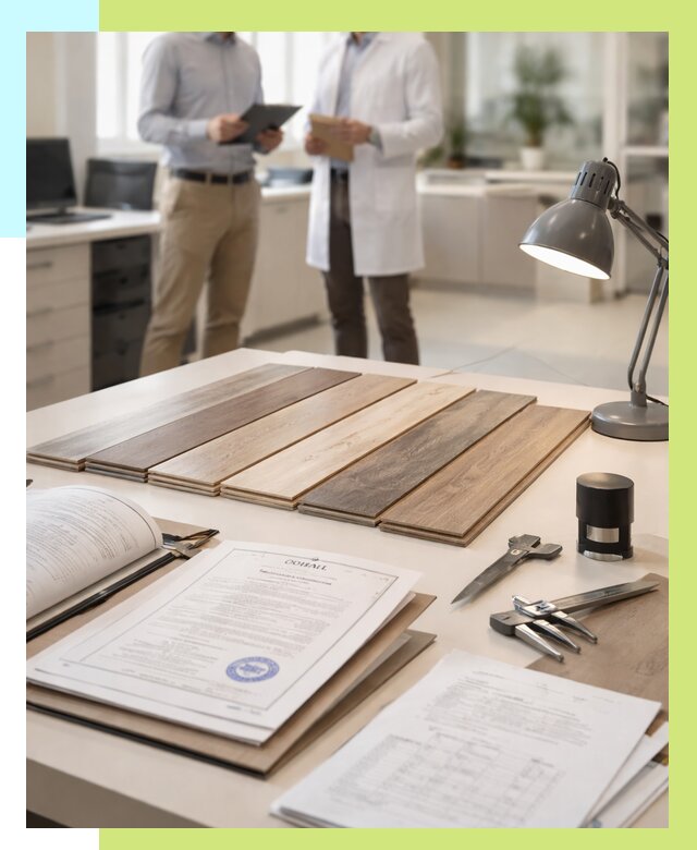 Сертификация ламината в Октябрьском от 18643 р. под ключ | Алешин-Ктб