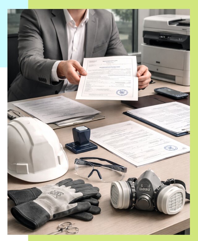 Сертификация СИЗ в Октябрьском от 15536 р. | Алешин-Ктб оформить