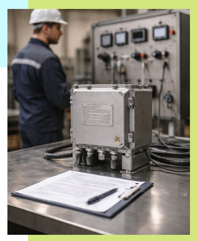 Сертификация взрывозащищенного оборудования в Октябрьском от 36250 р. | Алешин-Ктб