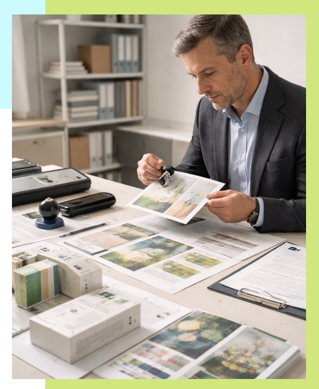 Сертификация полиграфической продукции в Октябрьском от 12428р.|Алешин-Ктб