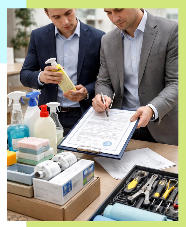 Сертификация хозяйственных товаров в Октябрьском, от 18643 р. |Алешин-Ктб