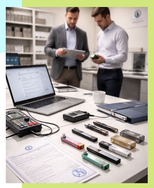 Сертификация электронных сигарет в Октябрьском от 20714 р. | Алешин-Ктб