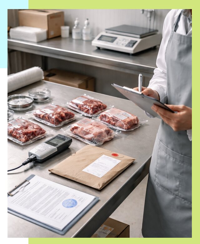 Сертификат на мясо и декларация в Октябрьском от 8803 р. | Алешин-Ктб