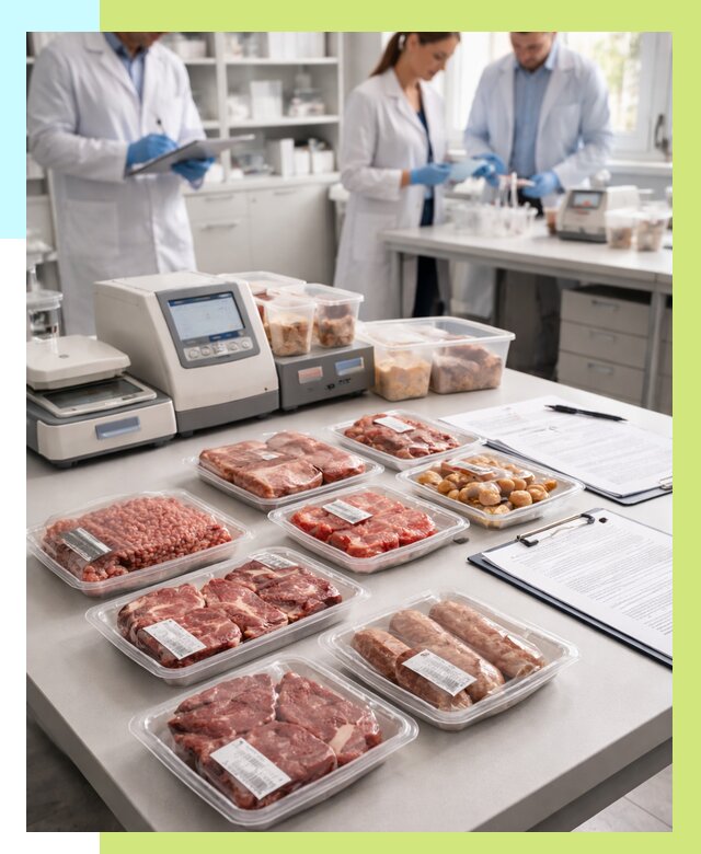 Сертификация мясной продукции в Октябрьском от 20714 р. | Алешин-Ктб