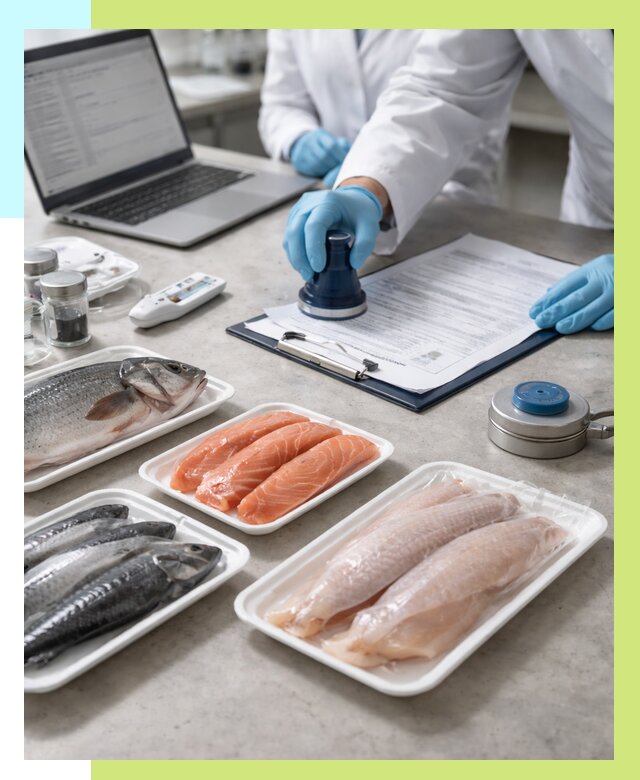 Сертификация рыбы и сертификат в Октябрьском от 15536 р. | Алешин-Ктб