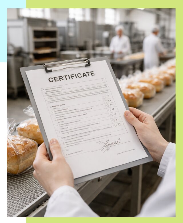 Сертификация хлеба, ТУ и декларация в Октябрьском от 12428 р. | Алешин-Ктб