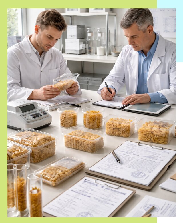 Сертификация макаронных изделий и технологической документации в Октябрьском