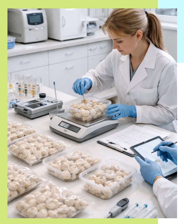 Сертификация пельменей и мясных полуфабрикатов в Октябрьском