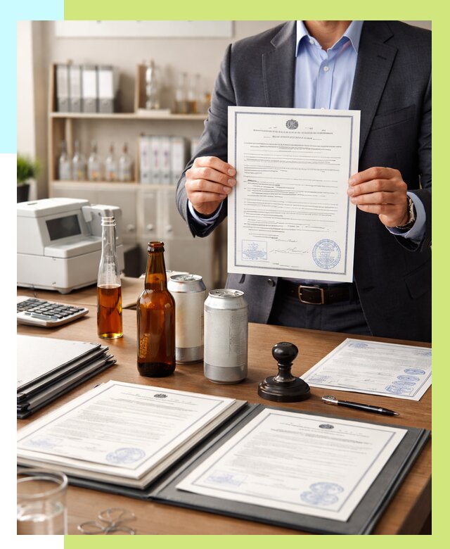 Сертификация пивной продукции в Октябрьском от 25893 р. | Алешин-Ктб