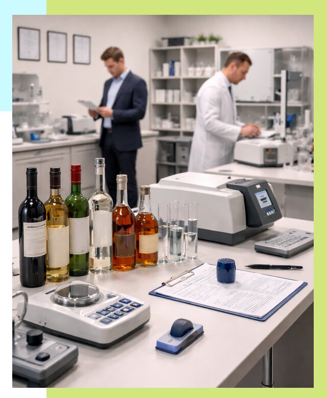 Сертификация алкогольной продукции в Октябрьском от 25893 р. | Алешин-Ктб