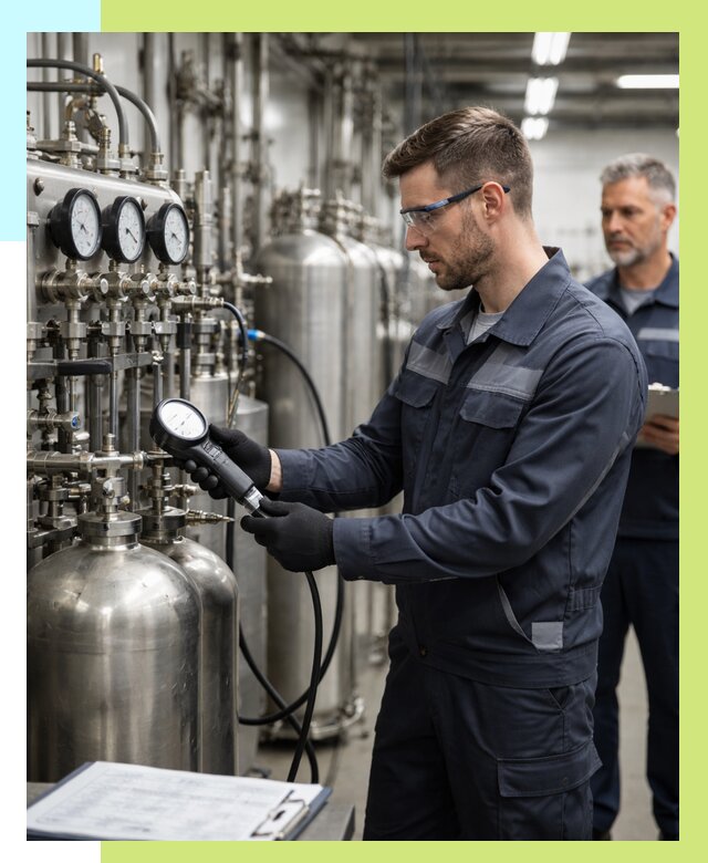 Сертификация оборудования под давлением в Октябрьском от 46607 р.|Алешин-Ктб