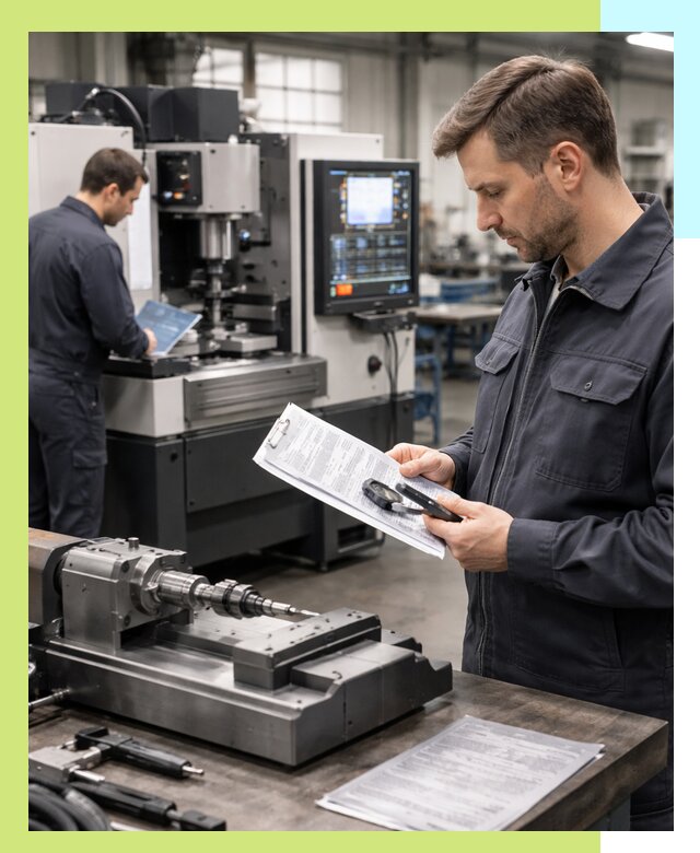 Сертификация станков: оформление документов и испытания в Октябрьском