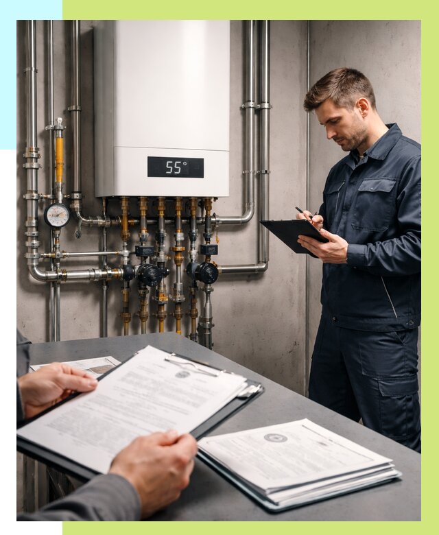 Сертификация газовых котлов в Октябрьском от 25893 р. | Алешин-Ктб