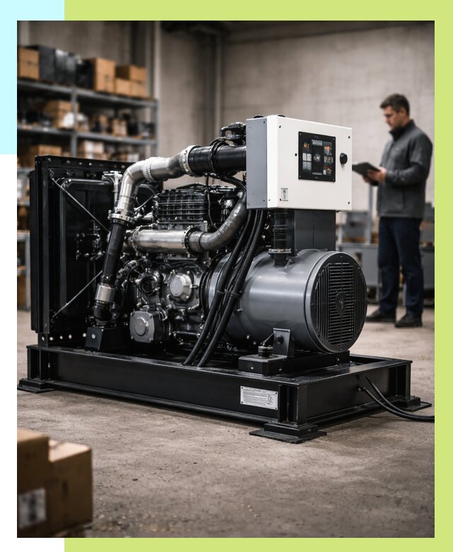 Сертификация дизель генераторов в Октябрьском от 15536 р. | Алешин-Ктб