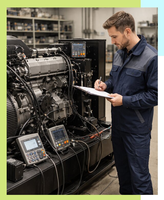 Сертификация дизельных генераторов и их оборудования в Октябрьском