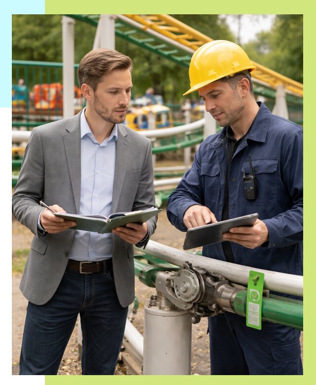 Сертификация аттракционов в Октябрьском от 46607 р. | Алешин-Ктб