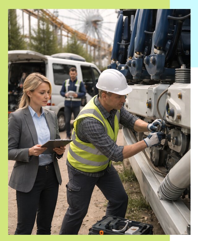 Сертификация аттракционов и проверка безопасности в Октябрьском