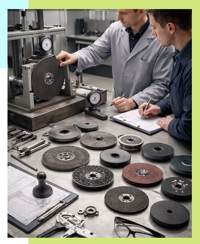 Сертификация абразивного инструмента в Октябрьском от 15536 р. Алешин-Ктб