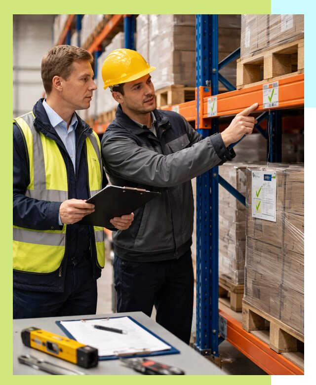 Сертификация стеллажей и складского оборудования в Октябрьском