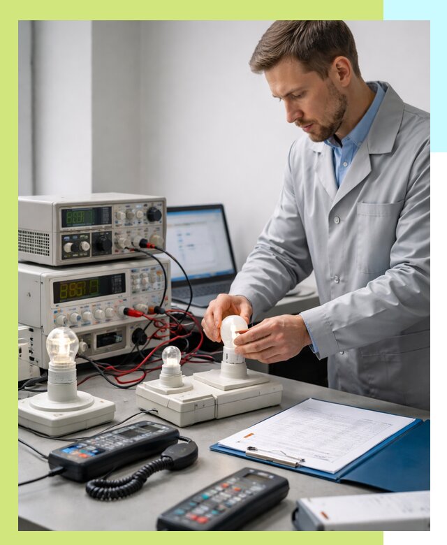 Сертификация ламп и светильников в Октябрьском по нормативам