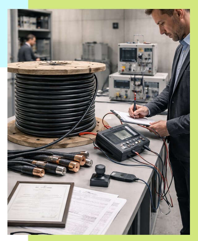 Сертификация кабеля в Октябрьском от 8286 р. срочно | Алешин-Ктб