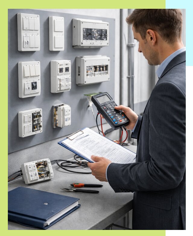 Сертификация электрических и автоматических выключателей в Октябрьском