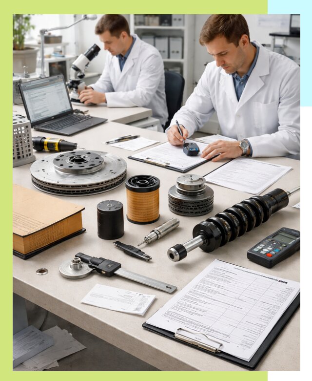 Сертификация автозапчастей и комплектующих в Октябрьском по ГОСТ