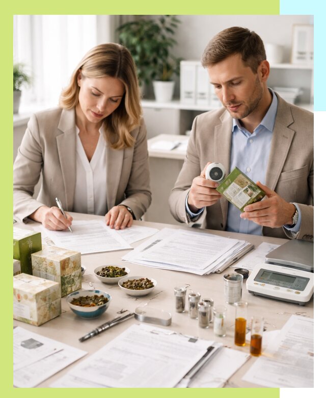 Разработка ТУ на чай и маркировку продукции в Октябрьском