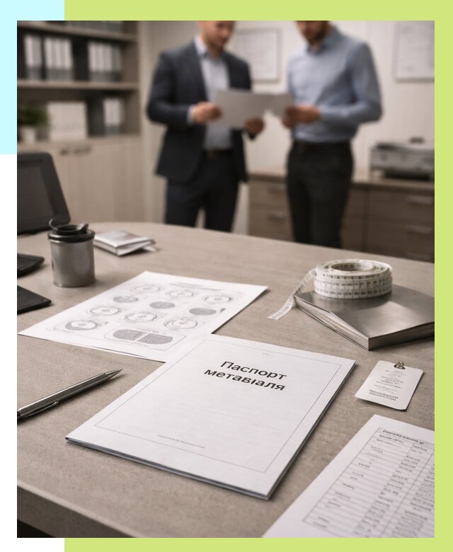 Паспорт материала и качества в Октябрьском от 4661 р. | Алешин-Ктб