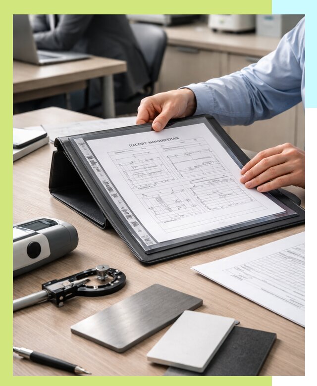 Оформление паспорта материала для продукции в Октябрьском