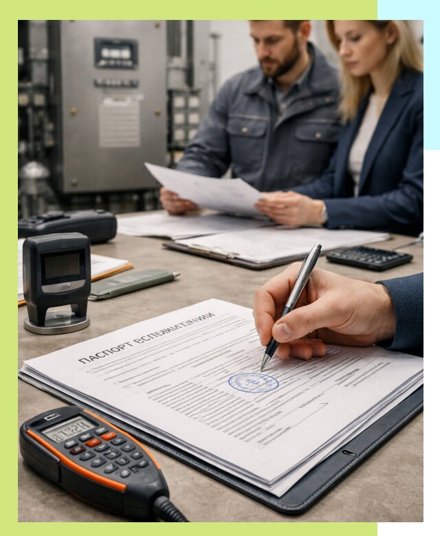 Оформление паспорта эксплуатации оборудования в Октябрьском