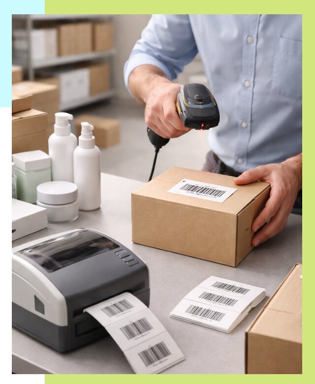 Штрихкодирование продукции в Октябрьском от 4661 р. | Алешин-Ктб