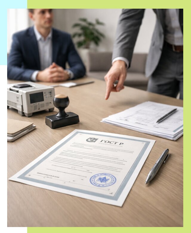 Добровольный сертификат ГОСТ Р в Октябрьском от 25893 р. | Алешин-Ктб