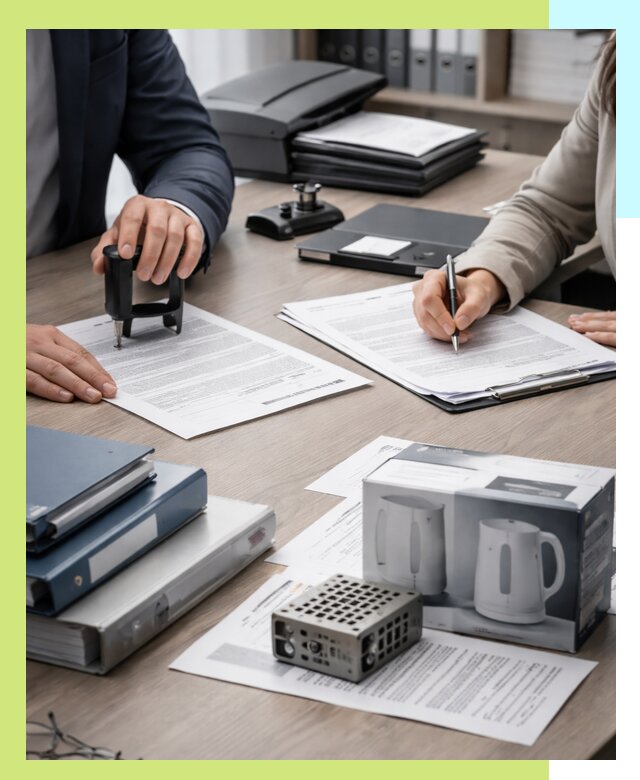 Оформление деклараций соответствия на продукцию в Октябрьском