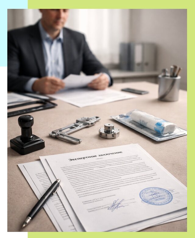Экспертное заключение на продукцию в Октябрьском от 8803 р. | Алешин-Ктб