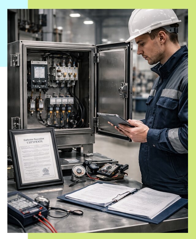 Сертификат взрывозащиты в Октябрьском от 46607 р. | Алешин-Ктб