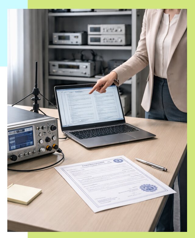 Сертификат ЭМС в Октябрьском от 46607 р. - оформить в Алешин-Ктб