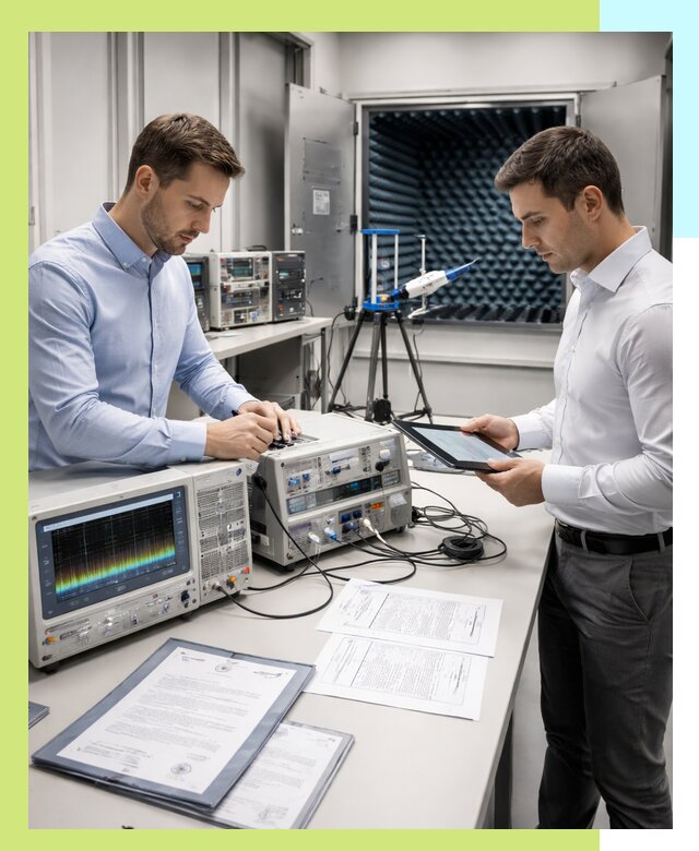 Оформление и выдача сертификата ЭМС для продукции в Октябрьском