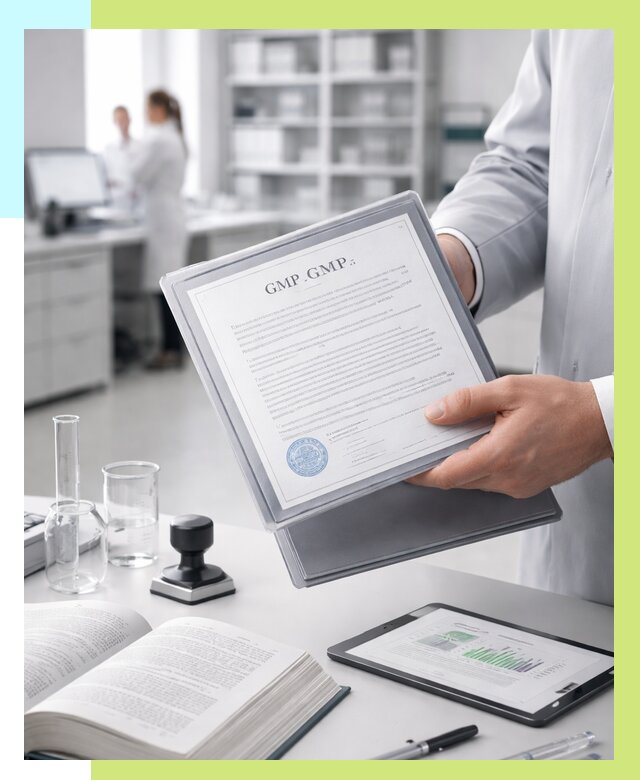 Сертификат GMP в Октябрьском под ключ от 88035 р. | Алешин-Ктб