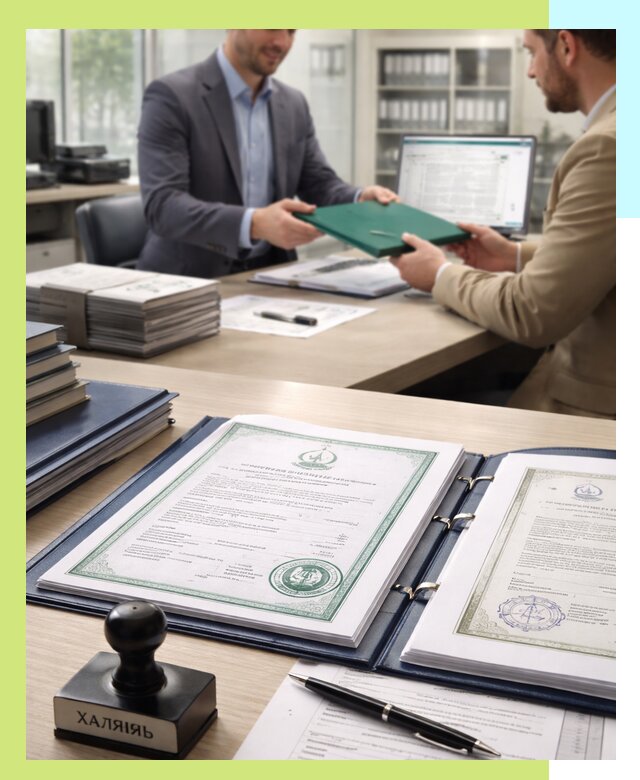 Выдача Халяль сертификата для продукции и услуг в Октябрьском