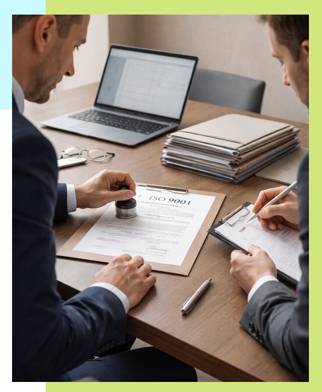 Сертификат ISO 9001 в Октябрьском купить от 82856 р. | Алешин-Ктб