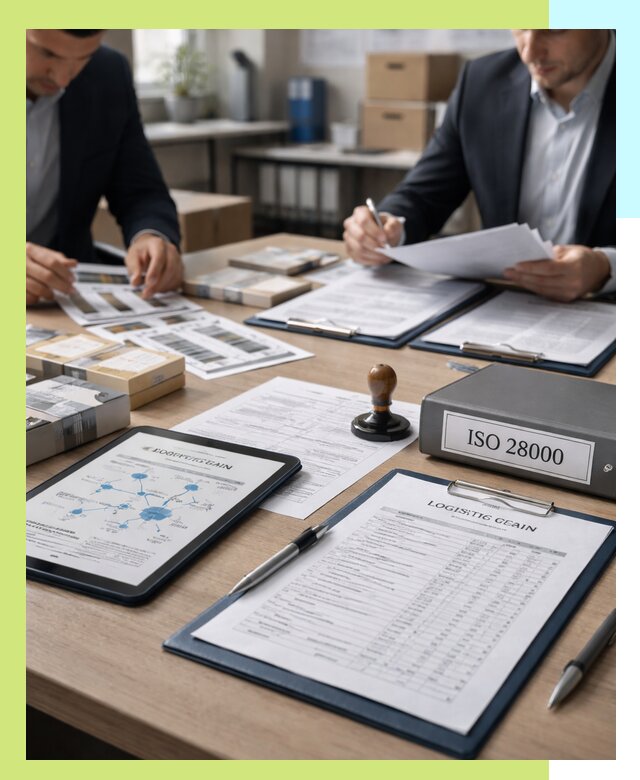 Получение сертификата ISO 28000 по безопасности цепи поставок в Октябрьском