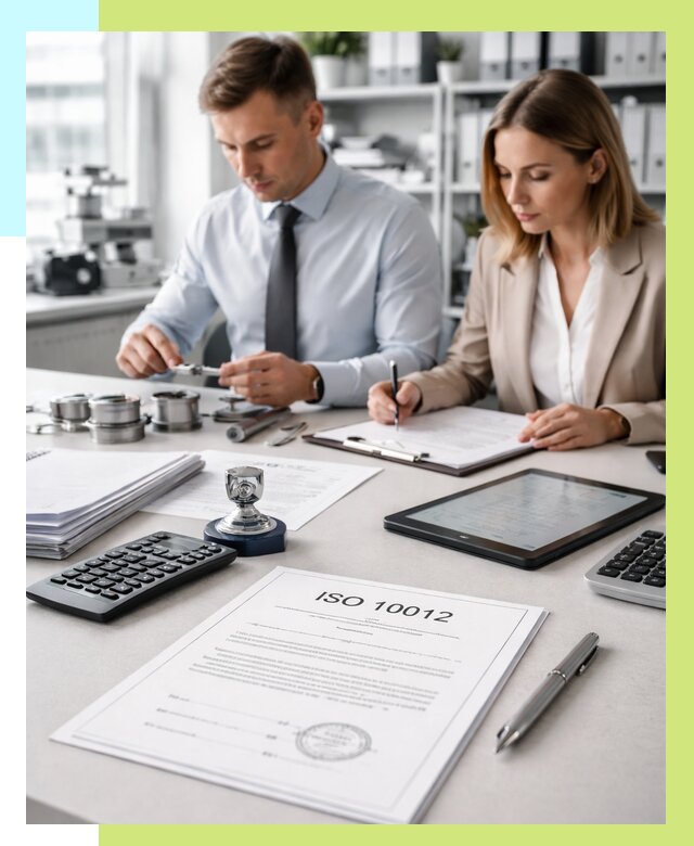 Сертификат ISO 10012 в Октябрьском от 25893 р. — Алешин-Ктб